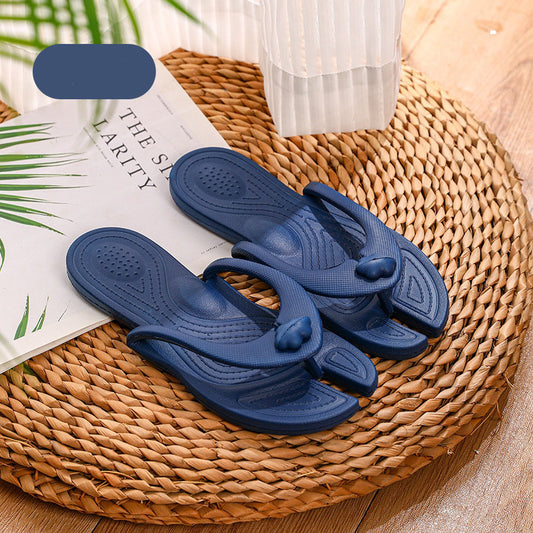 Versatile Folding Travel Slippers: Unisex EVA Flip-Flops for Indoor, Outdoor, Beach, and Hotel - Comfortable Couple Shoes - Goodoo